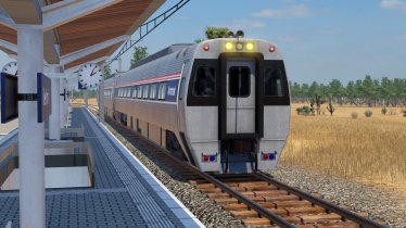 Мод «Budd SPV-2000 - Amtrak Phase IV a/b» для Transport Fever 2 1