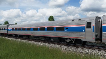Мод «Amtrak Amfleet II Cars» для Transport Fever 2 0