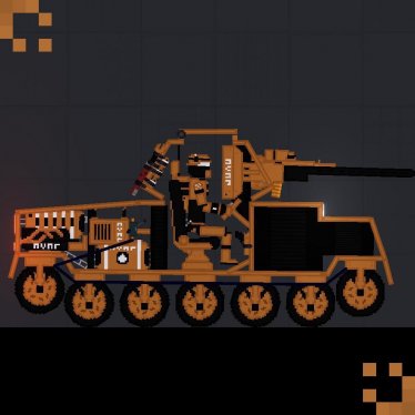 Мод "Copper Light Tank" для People Playground