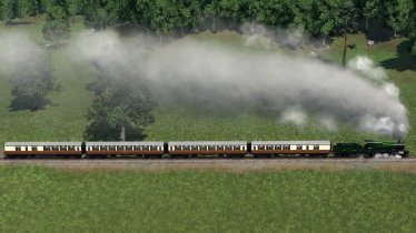 Мод «GWR Coaches, Late: Toplight» для Transport Fever 2 1