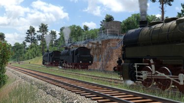 Мод "Prussian T 20/Class 95 DRG/DB/DR" для Transport Fever 2 0