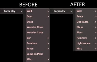 Мод "Improved Build Menu" для Project Zomboid 2