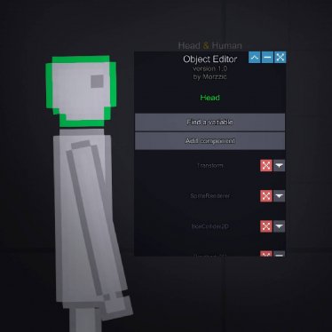 Мод "[MOD] Object Editor" для People Playground