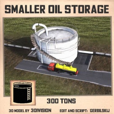 Мод "Small tank storage" для Workers & Resources: Soviet Republic