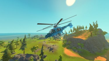 Мод "Swashplate helicopter" для Scrap Mechanic 1