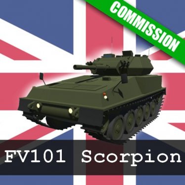 Мод «(COMMISSION) FV101 Scorpion» для Ravenfield (Build 21)