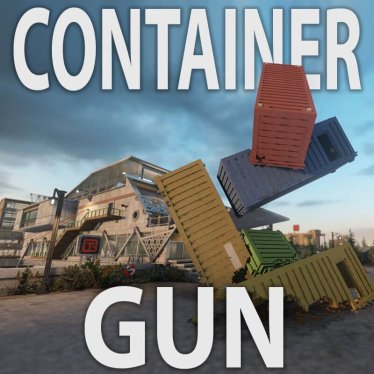 Мод «A Container Gun» для Teardown