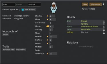 Мод «Diseases+» для Rimworld (v1.2) 1