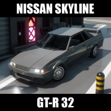 Мод "Nissan Skyline GT-R 32" для Brick Rigs