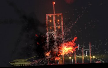 Мод "Realistic Destructible Skyscraper" для People Playground 1
