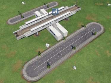 Мод «Roughly made elevated station» для Transport Fever 2 2