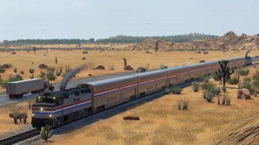 Мод «EMD F40 PH - Amtrak» для Transport Fever 2 2