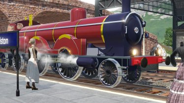 Мод «LNWR 'Greater Britain' & 'Queen Empress'» для Transport Fever 2 1