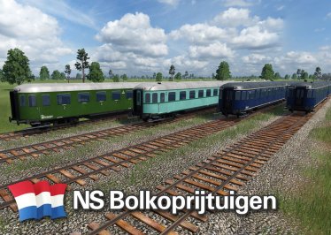 Мод «NS Bolkoprijtuigen & Plan D» для Transport Fever 2