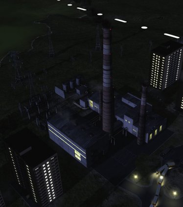 Мод "Bitum Powerplant" для Workers & Resources: Soviet Republic 1