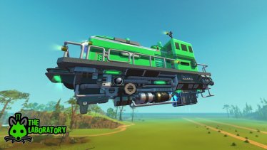 Мод "Dieselpunk Train" для Scrap Mechanic 2