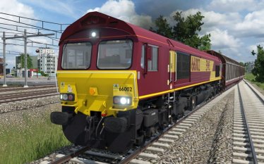 Мод «British Rail Class 66» для Transport Fever 2 2