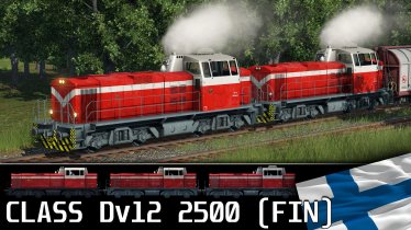 Мод «Dv12 Series 2500» для Transport Fever 2