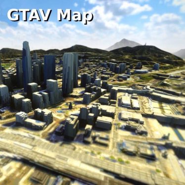 Мод "GTAV Map" для Teardown