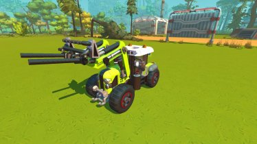 Мод "Claas Arion front loader" для Scrap Mechanic 1