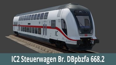 Мод «DB IC2 double-deck coaches» для Transport Fever 2 2