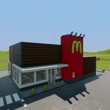 Мод "McDonalds" для Brick Rigs