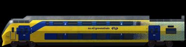 Мод «NS VIRM: Groene Trein» для Transport Fever 2 0