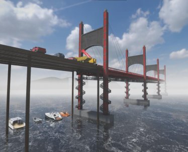 Мод "Bridge Construction" для Teardown