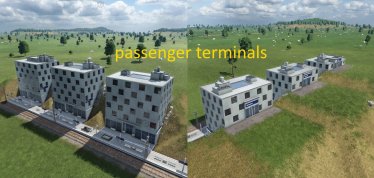 Мод «High entrance station module» для Transport Fever 2 3