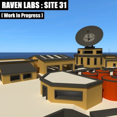 Карта «Raven Labs: Site 31» для Ravenfield (Build 18)