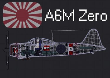 Мод "A6M Zero" для People Playground