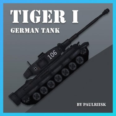 Мод "Tiger I (German Tank)" для People Playground