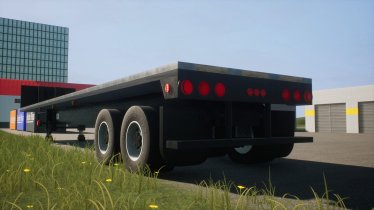 Мод "Trailer Flatbed 48 feet" для Brick Rigs 3