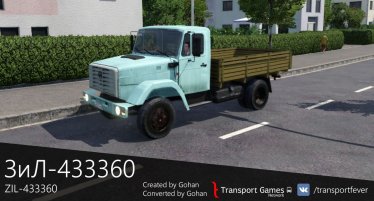 Мод «ZIL-433360» для Transport Fever 2