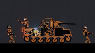 Мод "Copper Light Tank" для People Playground 0