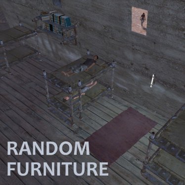 Мод «Random Furniture RUS / Случайная мебель (RU)» для Kenshi