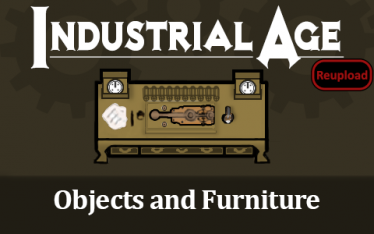 Мод «Industrial Age - Objects and Furniture» для Rimworld (v1.0 - 1.2)