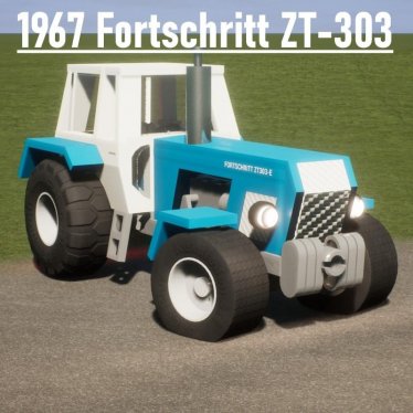 Мод "1967 Fortschritt ZT-303 4x4" для Brick Rigs