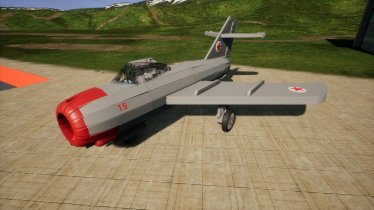 Мод "MiG-15bis" для Brick Rigs 0