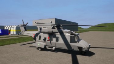 Мод "NH90 NFH -NATO Figate Helicopter" для Brick Rigs 1