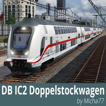 Мод «DB IC2 double-deck coaches» для Transport Fever 2