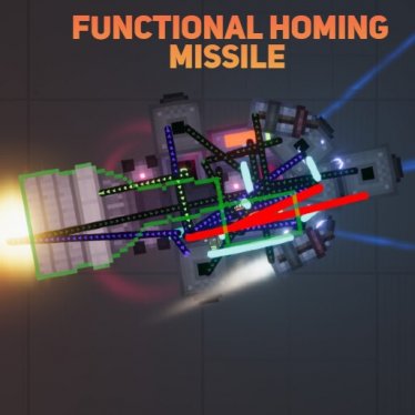 Мод "Functional Homing Missile" для People Playground