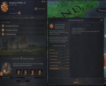 Мод "Meritocracy" для Crusader Kings 3 3
