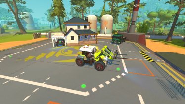 Мод "Claas Arion front loader" для Scrap Mechanic 3