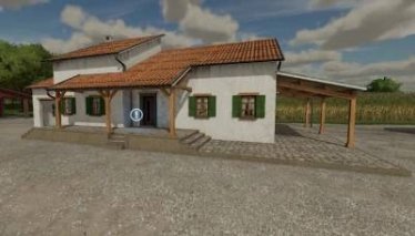 Мод "European farmhouse" для Farming Simulator 2022