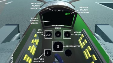 Мод «AAU Sparrow Attack Jet» для Ravenfield (Build 19) 1