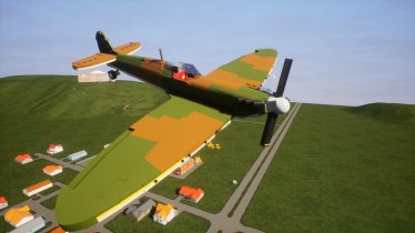 Мод "Spitfire Mk Ia" для Brick Rigs 3