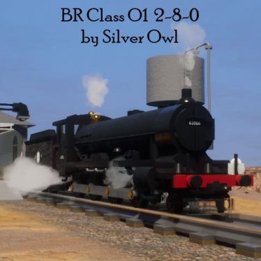 Мод "BR Class O1 2-8-0 Steam Engine" для Brick Rigs