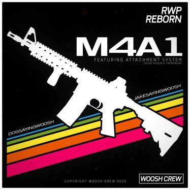 Мод «M4A1 | RWP Reborn» для Ravenfield (Build 22)