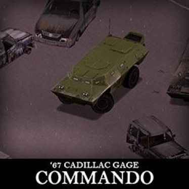 Мод "67 Cadillac Gage Commando" для Project Zomboid